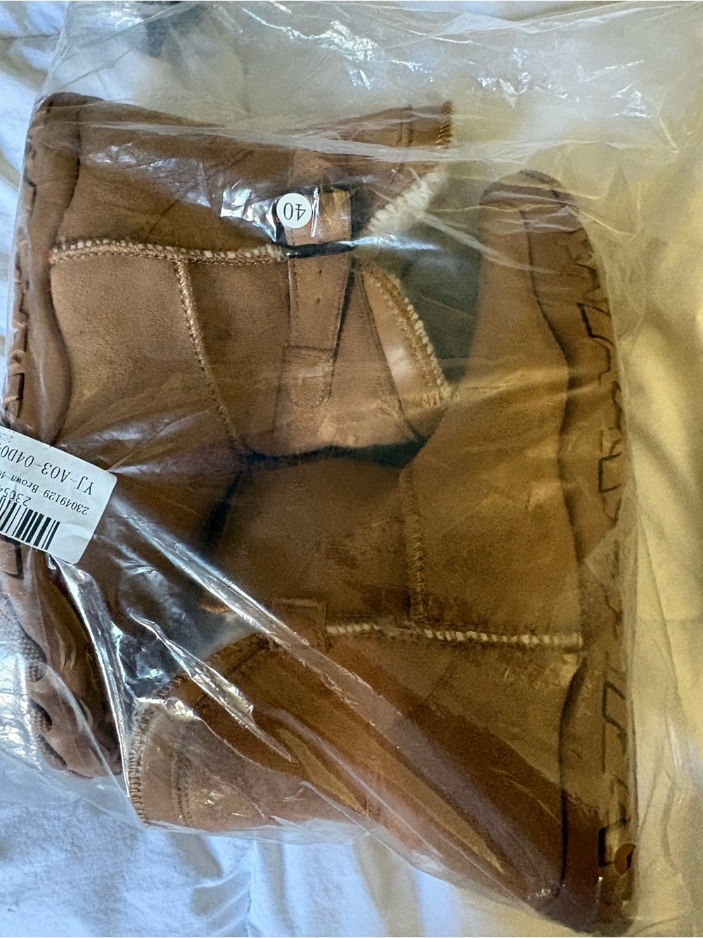 Bronoir Chestnut Winter Boots Size 9-9.5 .Size runs small it’s more like a 8-8.5